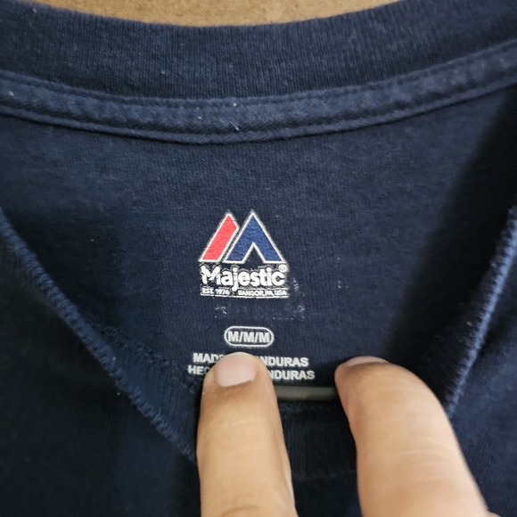 New York Yankees Aaron Judge 2015 Majestic T-shirt UniseX - Picture 10 of 10